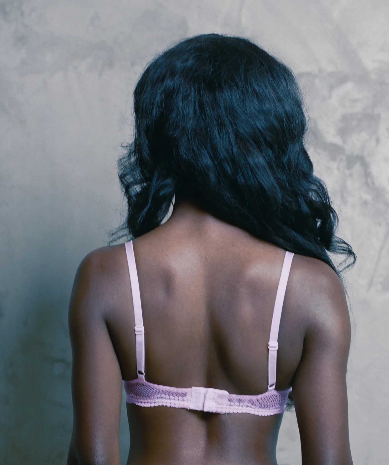 Pink Bra editorial photograph 4